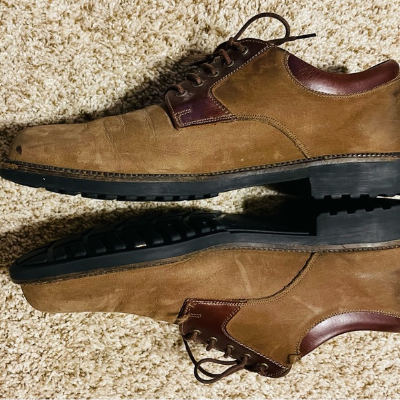Neil M  Wynne Oxford, Lace Up Shoes, Chocolate Buck Men Size 10.5 B - EUC w/Box - Picture 5 of 11